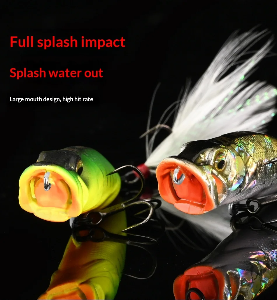 CHEERY Rust Resistant Popper Hard Fishing None Lure - view 13
