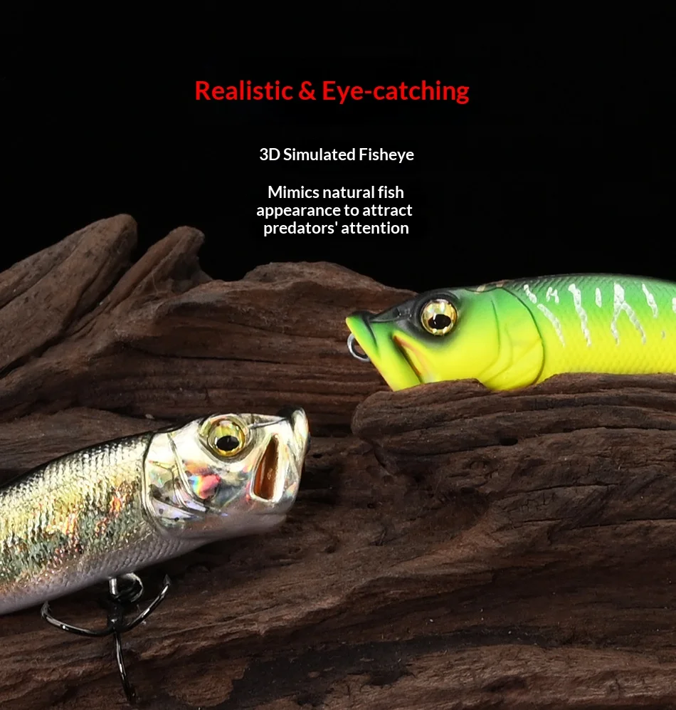 CHEERY Rust Resistant Popper Hard Fishing None Lure - view 15