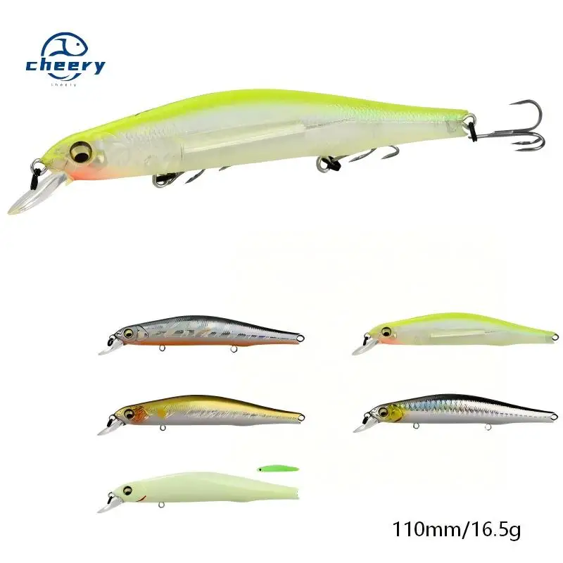 CHEERY 11cm Suspending Minnow Hard Fishing