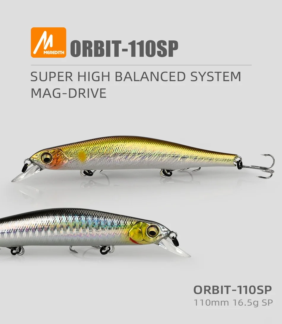CHEERY 11cm Suspending Minnow Hard Fishing None Lure - view 11