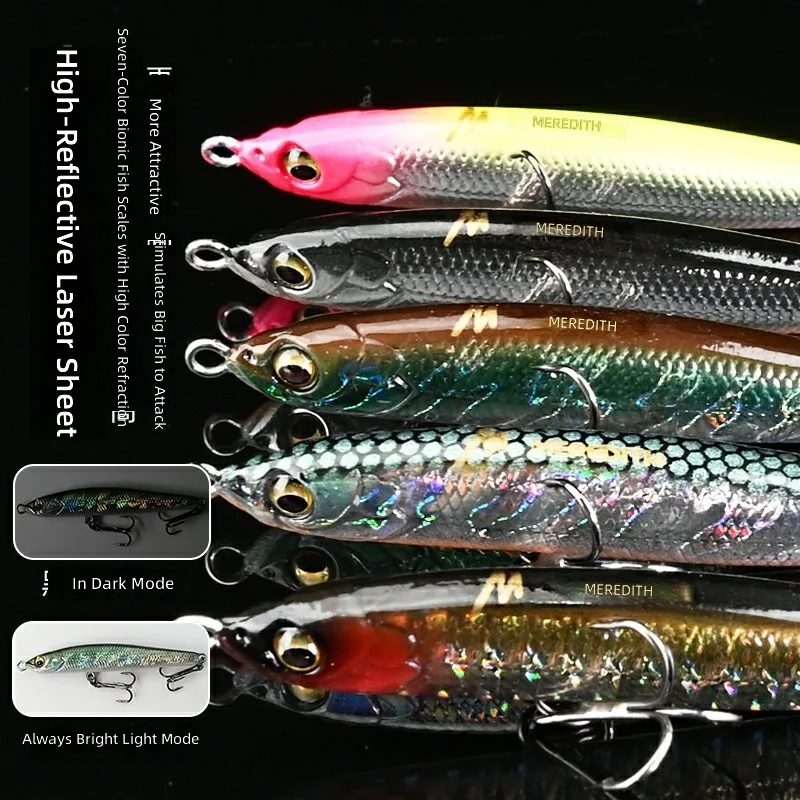 CHEERY Sinking Pencil Hard Fishing Lure PVC, ABS Pencil Lure - view 6