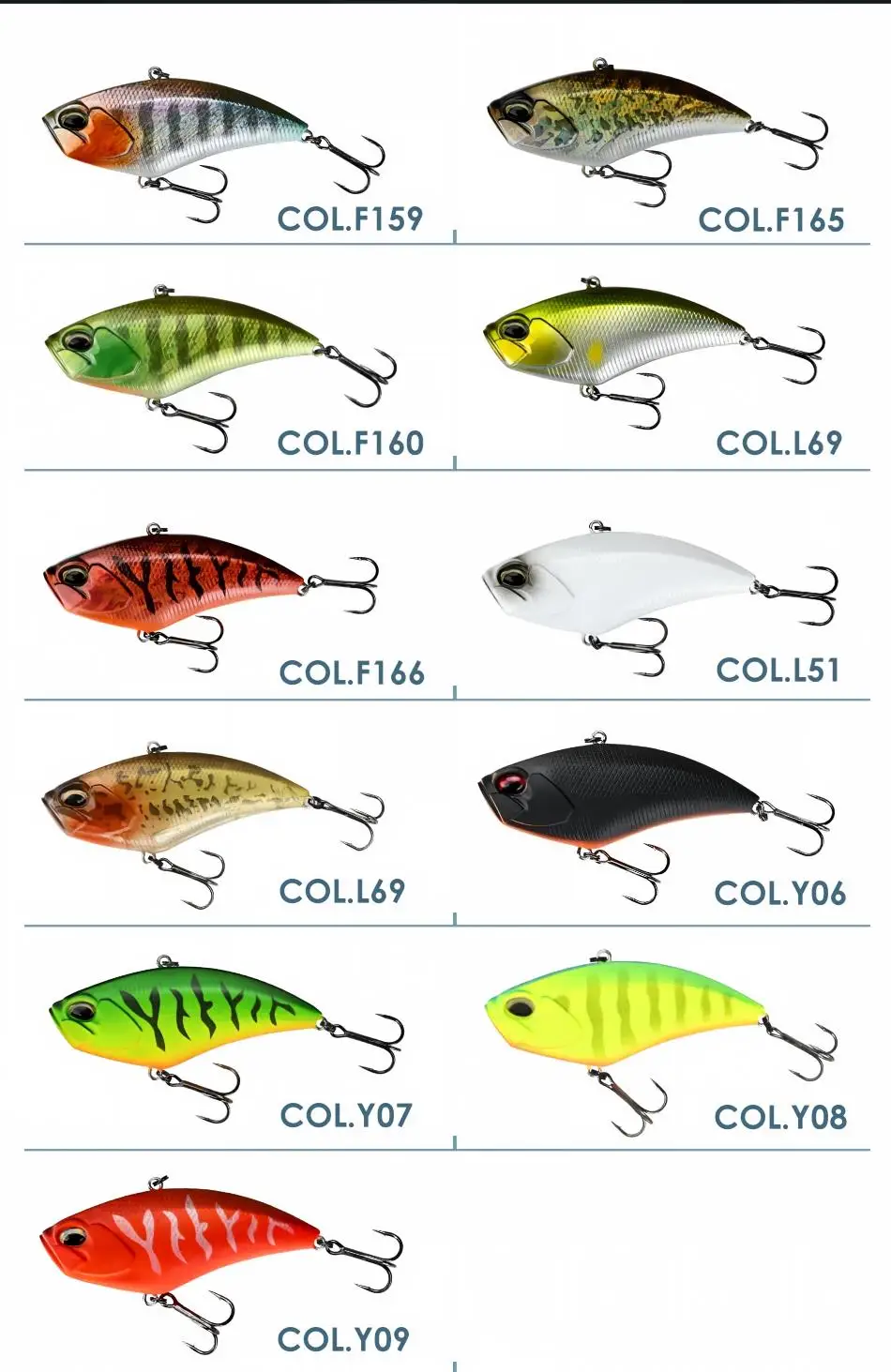 CHEERY 8 5cm Sinking VIB Hard None Lure - view 3