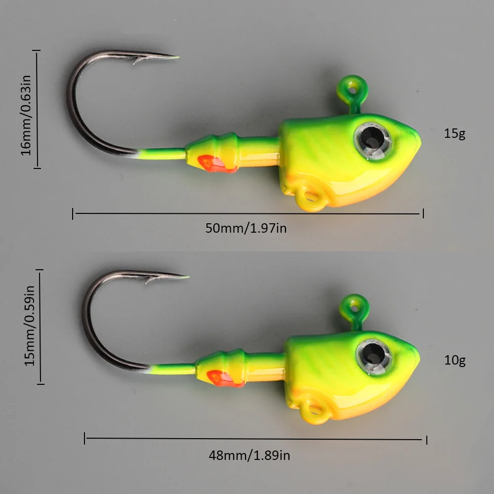 CHEERY Saltwater Fishing Metal Jig Head 10g 15g 20g 25g 30g 35g ABS Pencil Lure - view 2