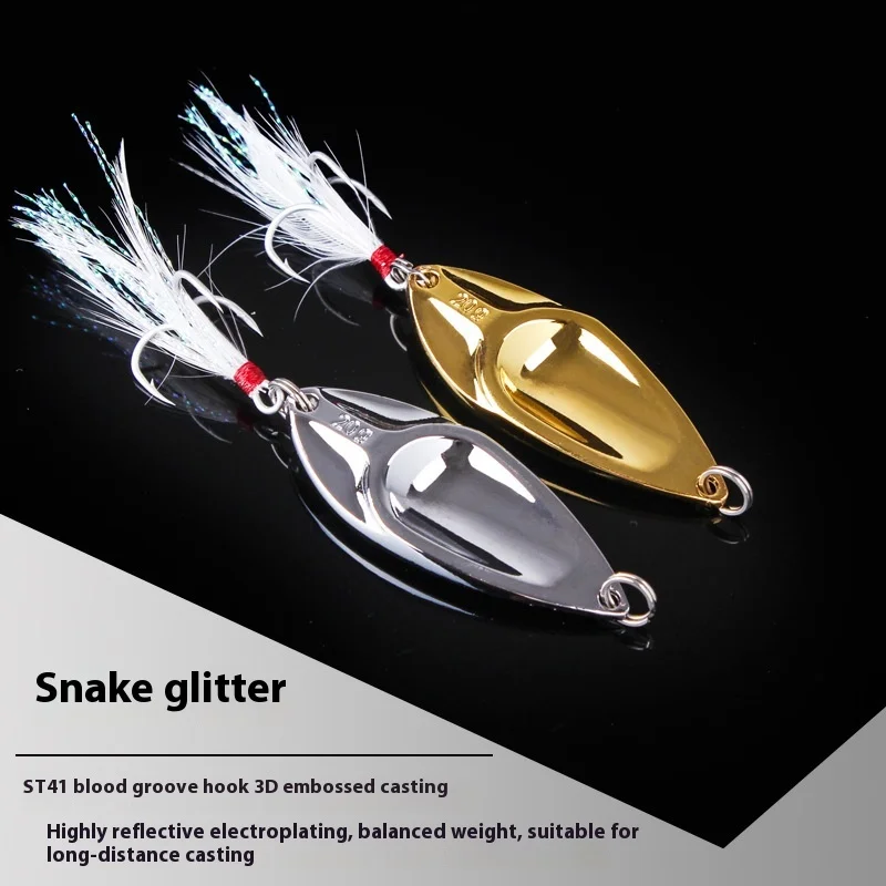 Manufacturer's Viper Metal Spoon Lure 20g Freshwater/Ocean ABS Pencil Lure - view 5