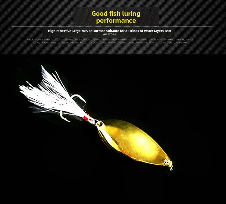 Manufacturer's Viper Metal Spoon Lure 20g Freshwater/Ocean ABS Pencil Lure - view 8