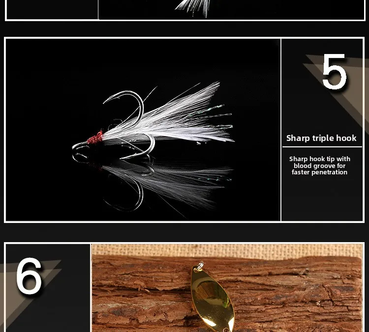 Manufacturer's Viper Metal Spoon Lure 20g Freshwater/Ocean ABS Pencil Lure - view 12