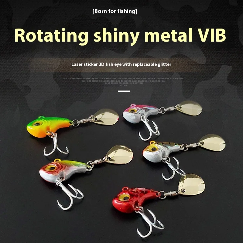 Luya Second Generation Metal Vib Bait Freshwater Bass Fish ABS Pencil Lure - view 16
