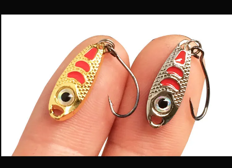 Hot Sale Cheery 3/5g Metal Spoon Fishing Lure Bait with Hook for ABS Pencil Lure - view 3