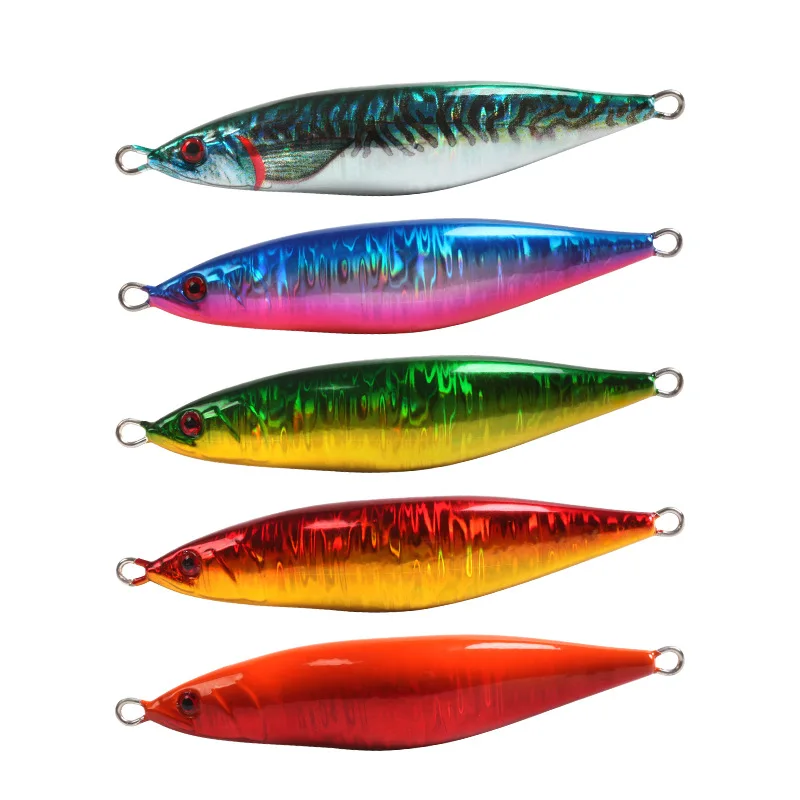 Slow Jigging Metal Lure UV Luminous 3D Painting Sea Fishing Hard ABS Pencil Lure - view 11