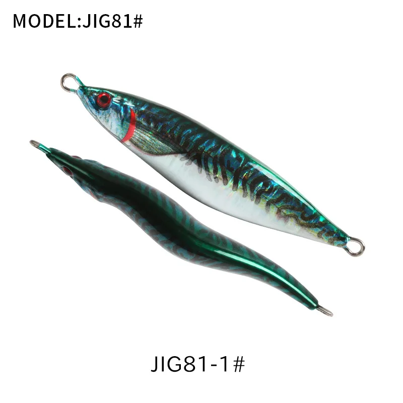 Slow Jigging Metal Lure UV Luminous 3D Painting Sea Fishing Hard ABS Pencil Lure - view 1