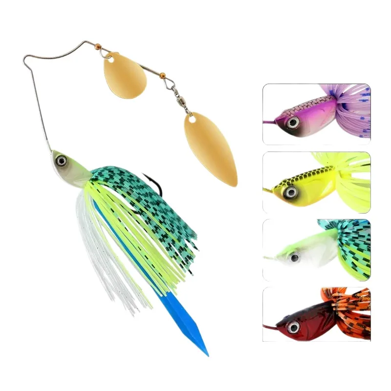 Cheery 5G 7G 10G 14G Silicone Spinner Bait Artificial Hum with ABS Pencil Lure - view 2