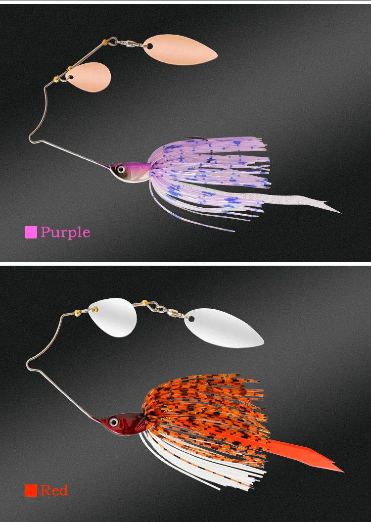 Cheery 5G 7G 10G 14G Silicone Spinner Bait Artificial Hum with ABS Pencil Lure - view 13