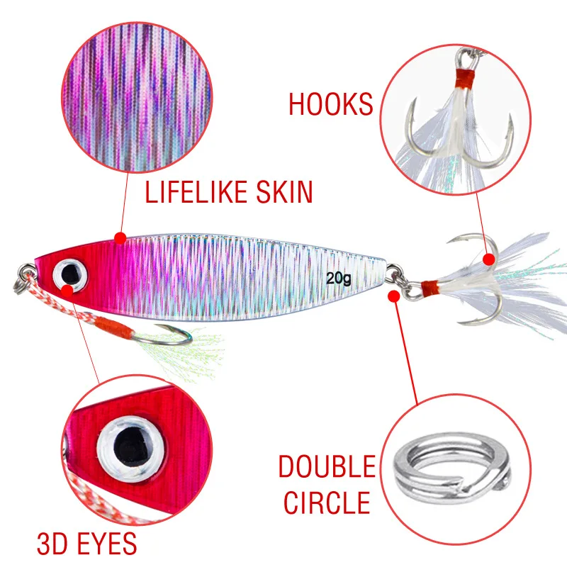 CHEERY Ima Model Freshwater Sea Fishing Bait Lead Long Casting ABS Pencil Lure - view 2