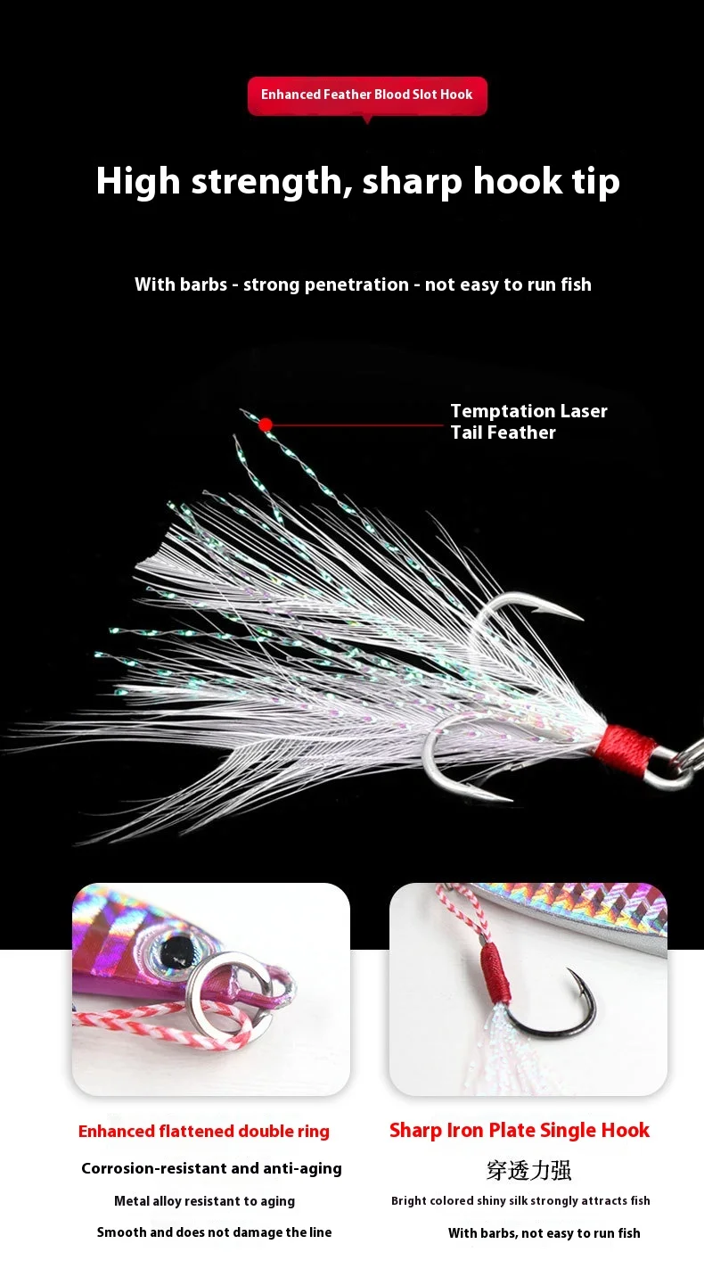CHEERY Ima Model Freshwater Sea Fishing Bait Lead Long Casting ABS Pencil Lure - view 12