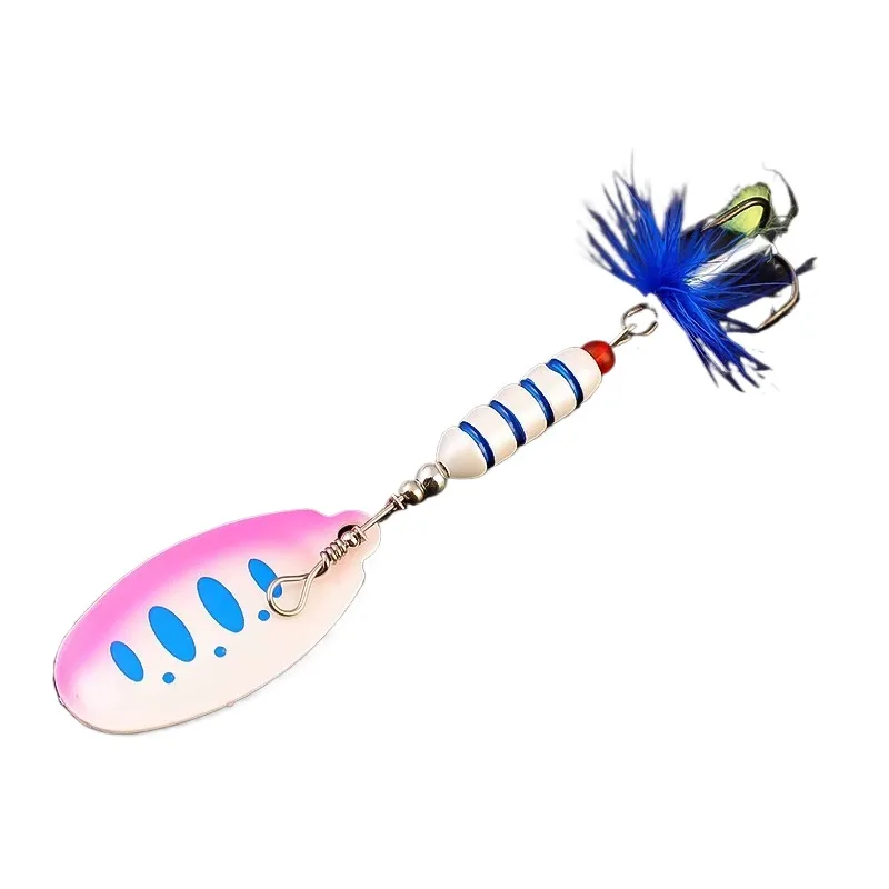 Cheery 7g 9cm Metal Spinner Bait Wobble Fishing Tackle for Bass ABS Pencil Lure - view 3