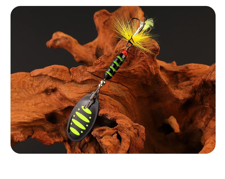 Cheery 7g 9cm Metal Spinner Bait Wobble Fishing Tackle for Bass ABS Pencil Lure - view 11
