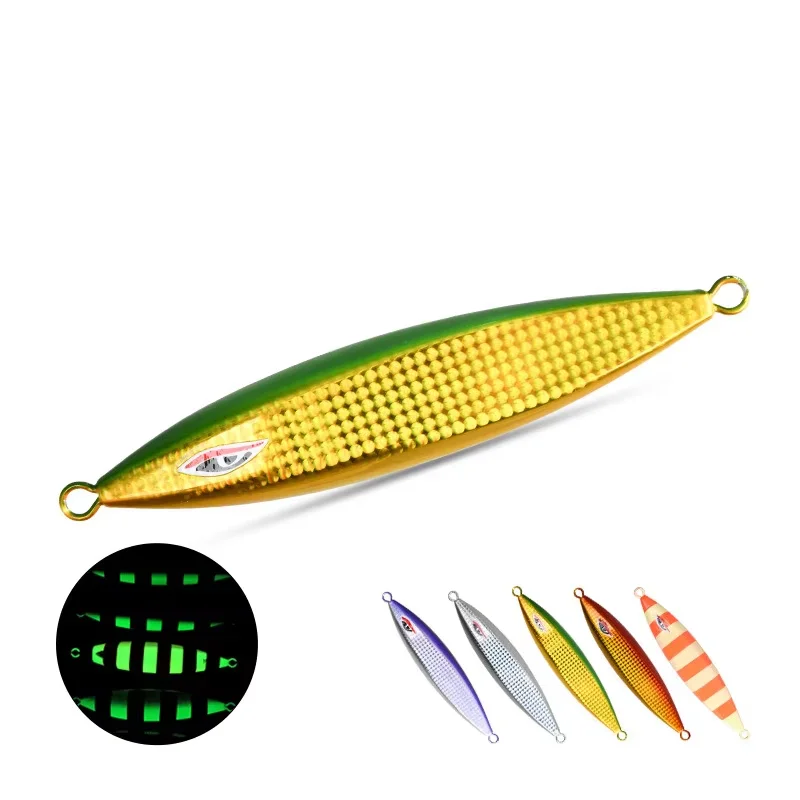 Raptor Phantom Series Slow-shake Iron Plate Deep-sea Boat Fishing Metal Jig