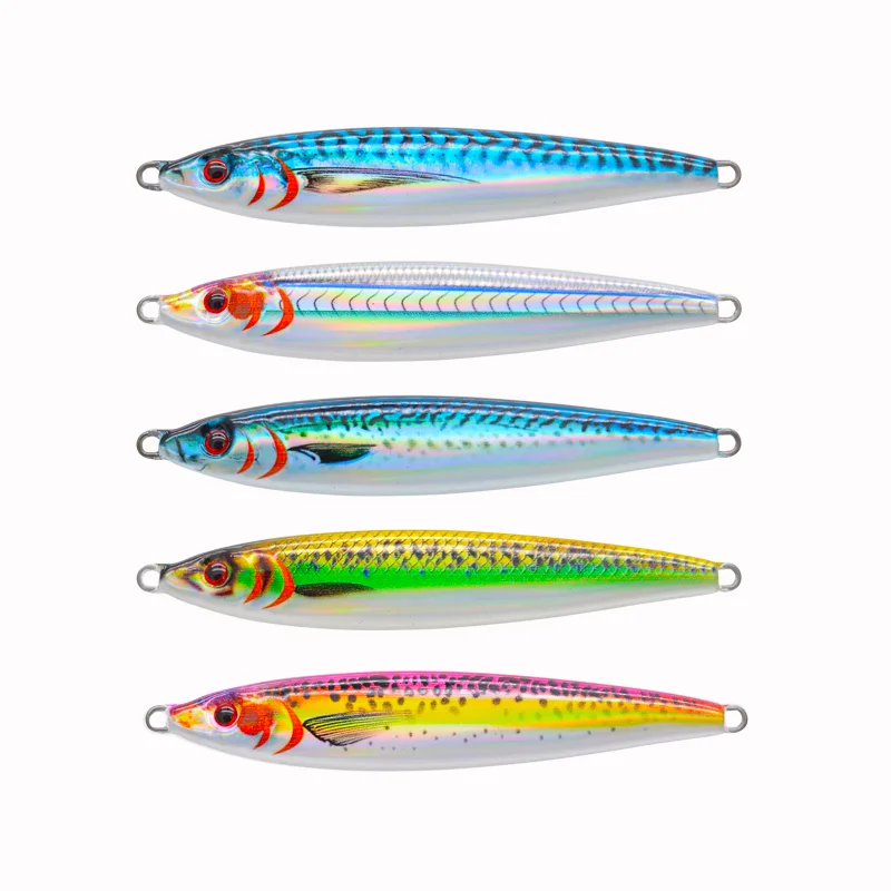 30g40g 3D Printed Fishing Lure Saltwater Vertical Jig Fast Quick ABS Pencil Lure - view 6