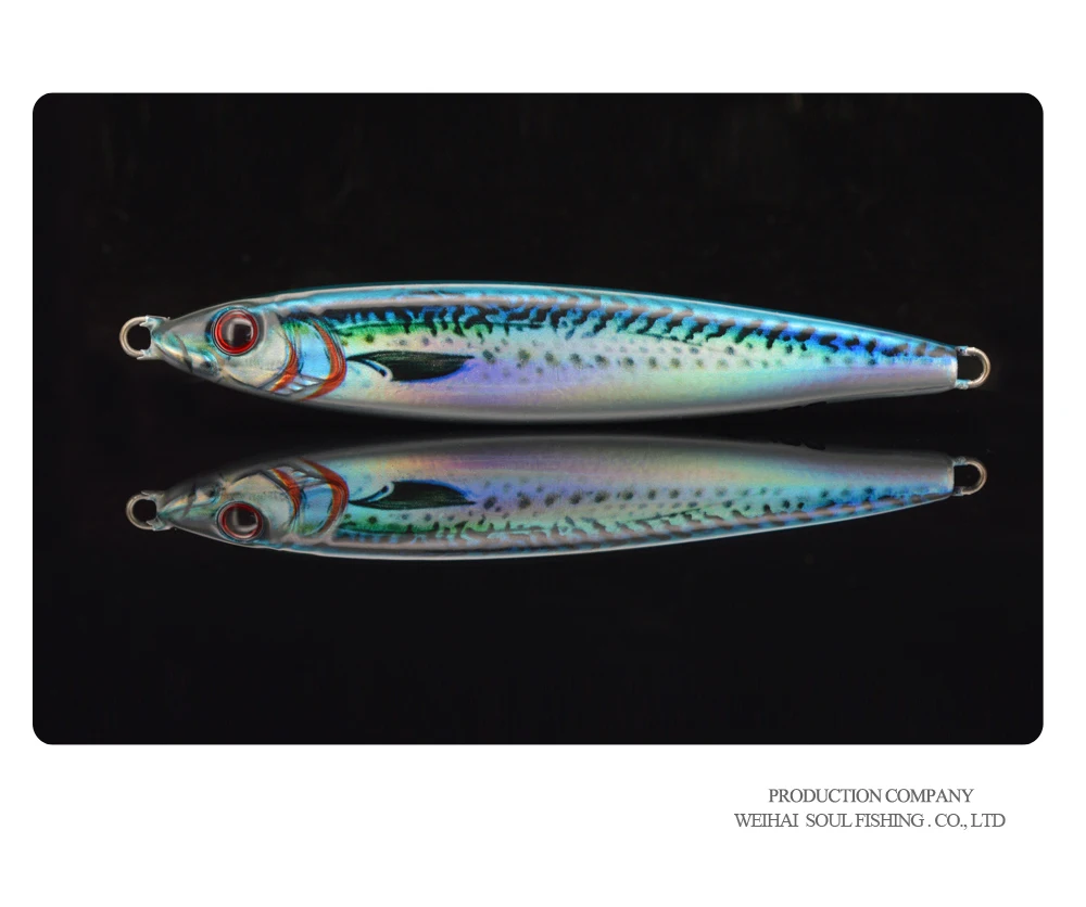 30g40g 3D Printed Fishing Lure Saltwater Vertical Jig Fast Quick ABS Pencil Lure - view 18