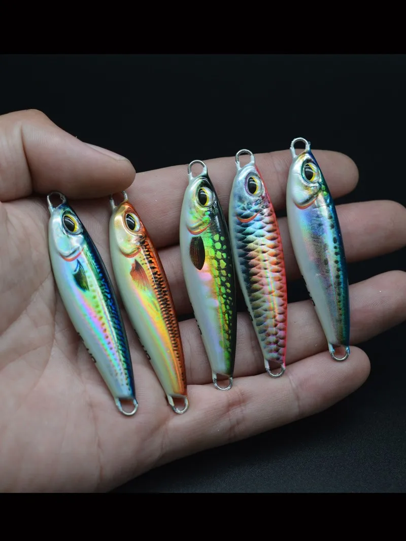 20g30g40g 3D Printed Small Tarpon Fishing Metal Jigs Little Slow ABS Pencil Lure - view 2
