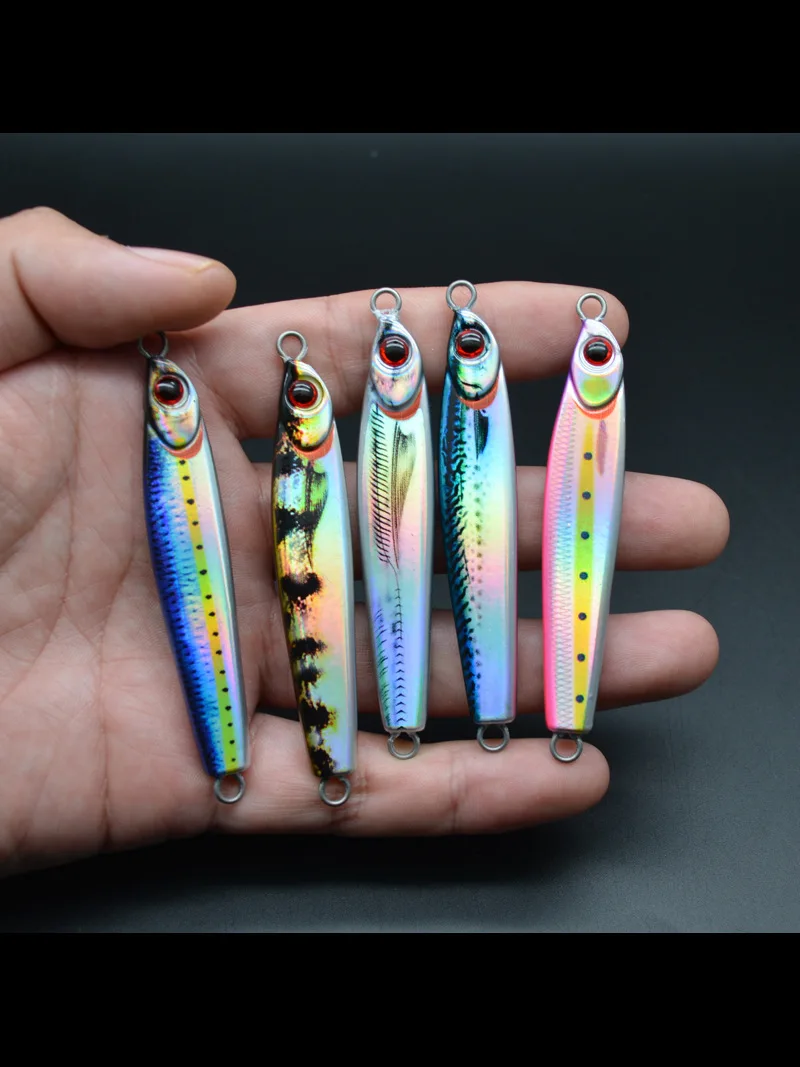 10g15g20g 3D Printed Little Slow Jig Small Tarpon Fishing Metal ABS Pencil Lure - view 3