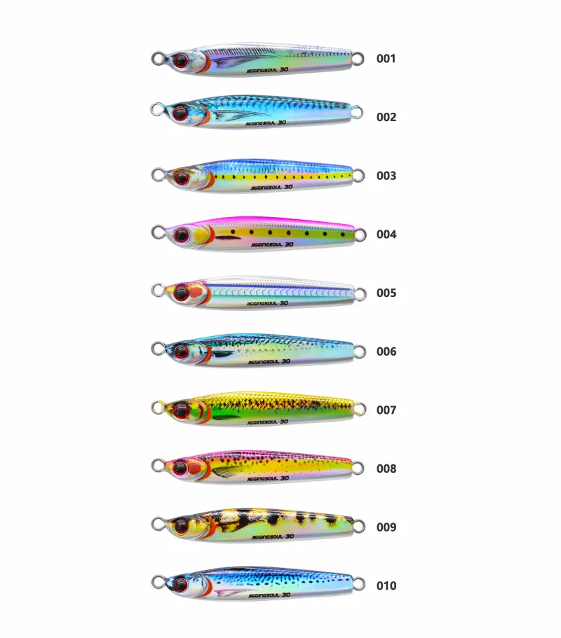 10g15g20g 3D Printed Little Slow Jig Small Tarpon Fishing Metal ABS Pencil Lure - view 8