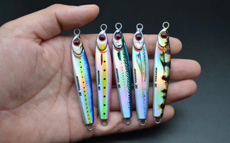 10g15g20g 3D Printed Little Slow Jig Small Tarpon Fishing Metal ABS Pencil Lure - view 14