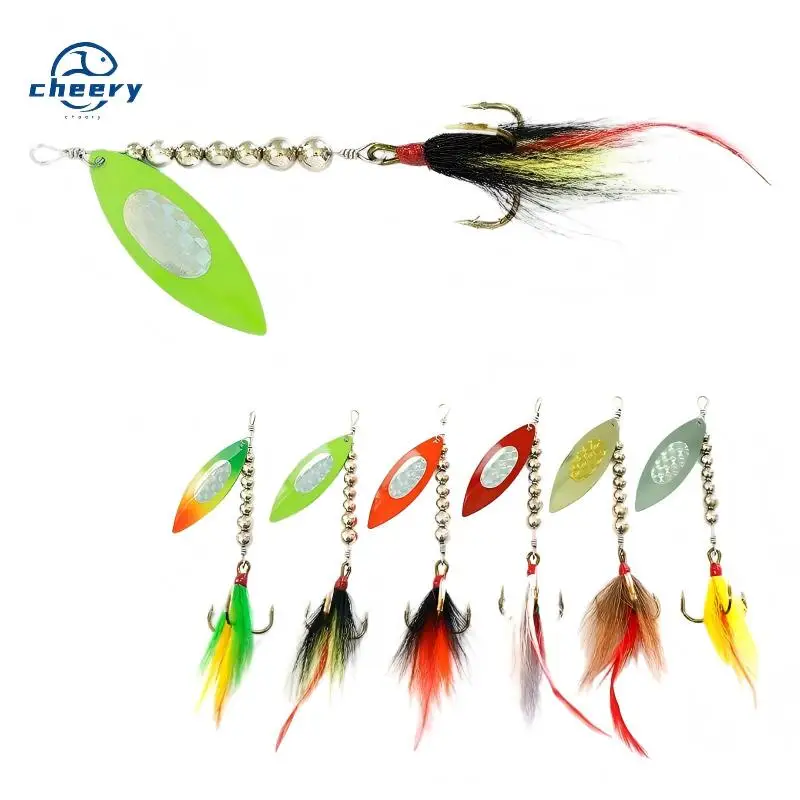 CHEEERY 21g Metal Blades Freshwater Fishing Lure Top In-line