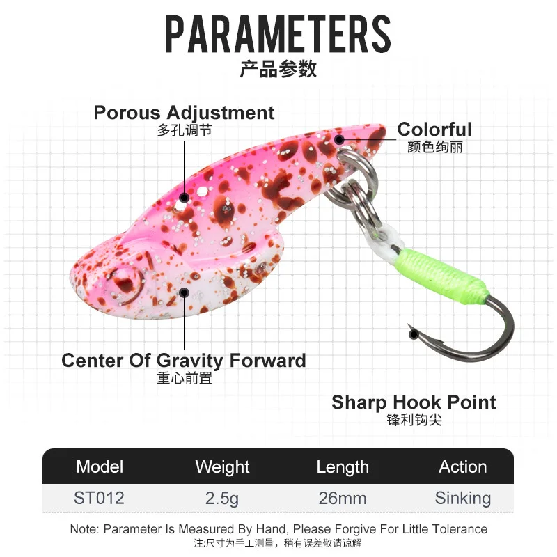 Fishing Lure Freshwater Sea VIB Hard Artificial Bait Wobblers Jig ABS Pencil Lure - view 2