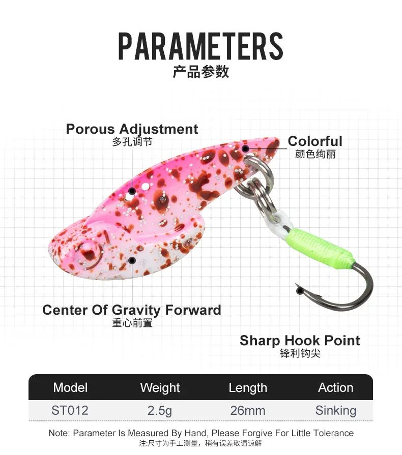 Fishing Lure Freshwater Sea VIB Hard Artificial Bait Wobblers Jig ABS Pencil Lure - view 7