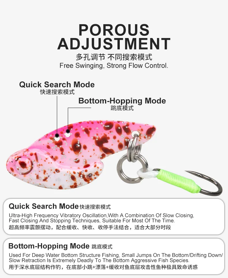Fishing Lure Freshwater Sea VIB Hard Artificial Bait Wobblers Jig ABS Pencil Lure - view 8