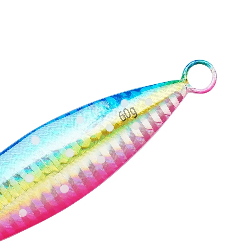 Metal Jigging 20g 30g 40g 60g 80g 100g 120g 150g 200g Lead Fish ABS Pencil Lure - view 13