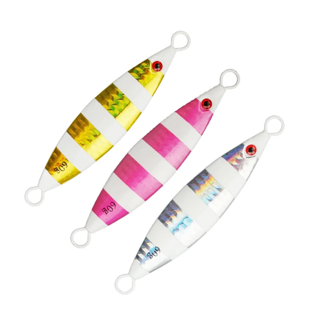 Metal Jigging 20g 30g 40g 60g 80g 100g 120g 150g 200g Lead Fish ABS Pencil Lure - view 2