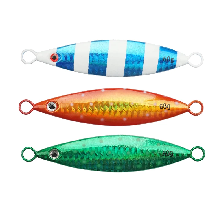 Metal Jigging 20g 30g 40g 60g 80g 100g 120g 150g 200g Lead Fish ABS Pencil Lure - view 6