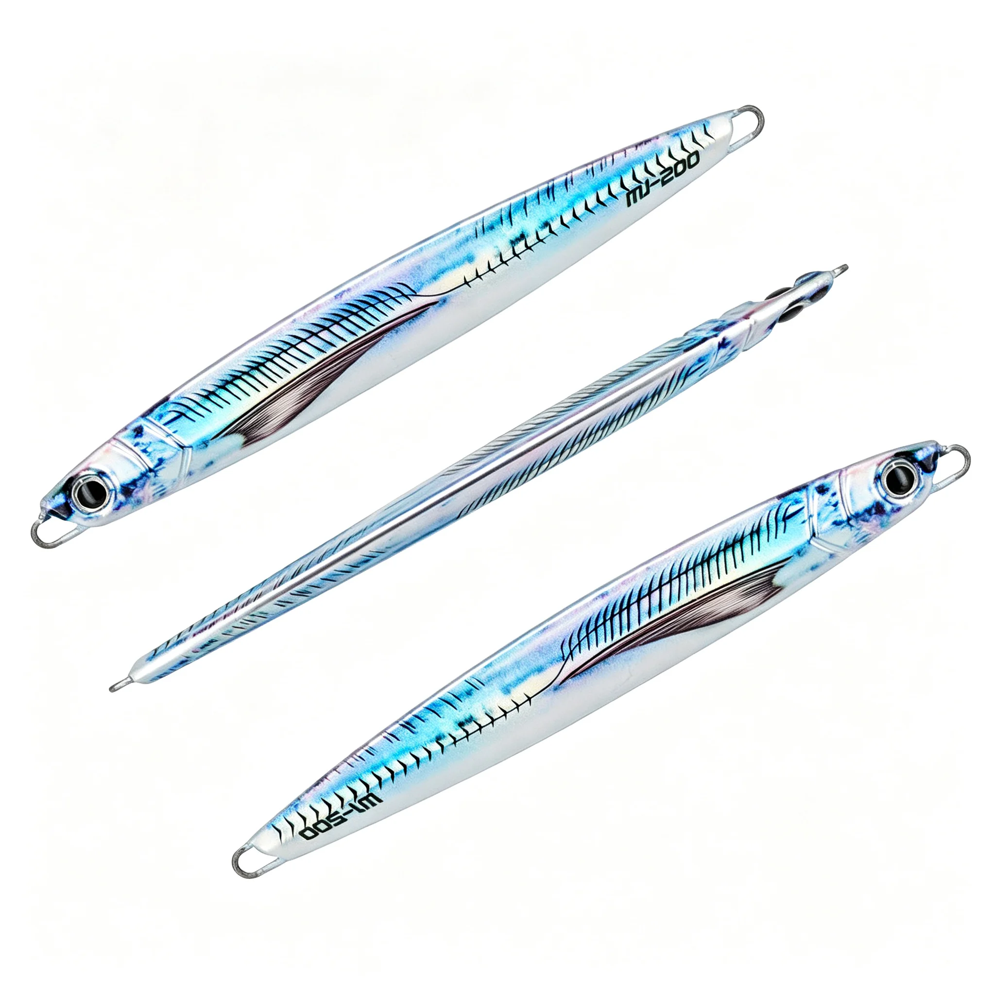 CHEERY 40g-100g Speed Jig Fishing Lure 3D Printed Realistic Metal ABS Pencil Lure - view 10