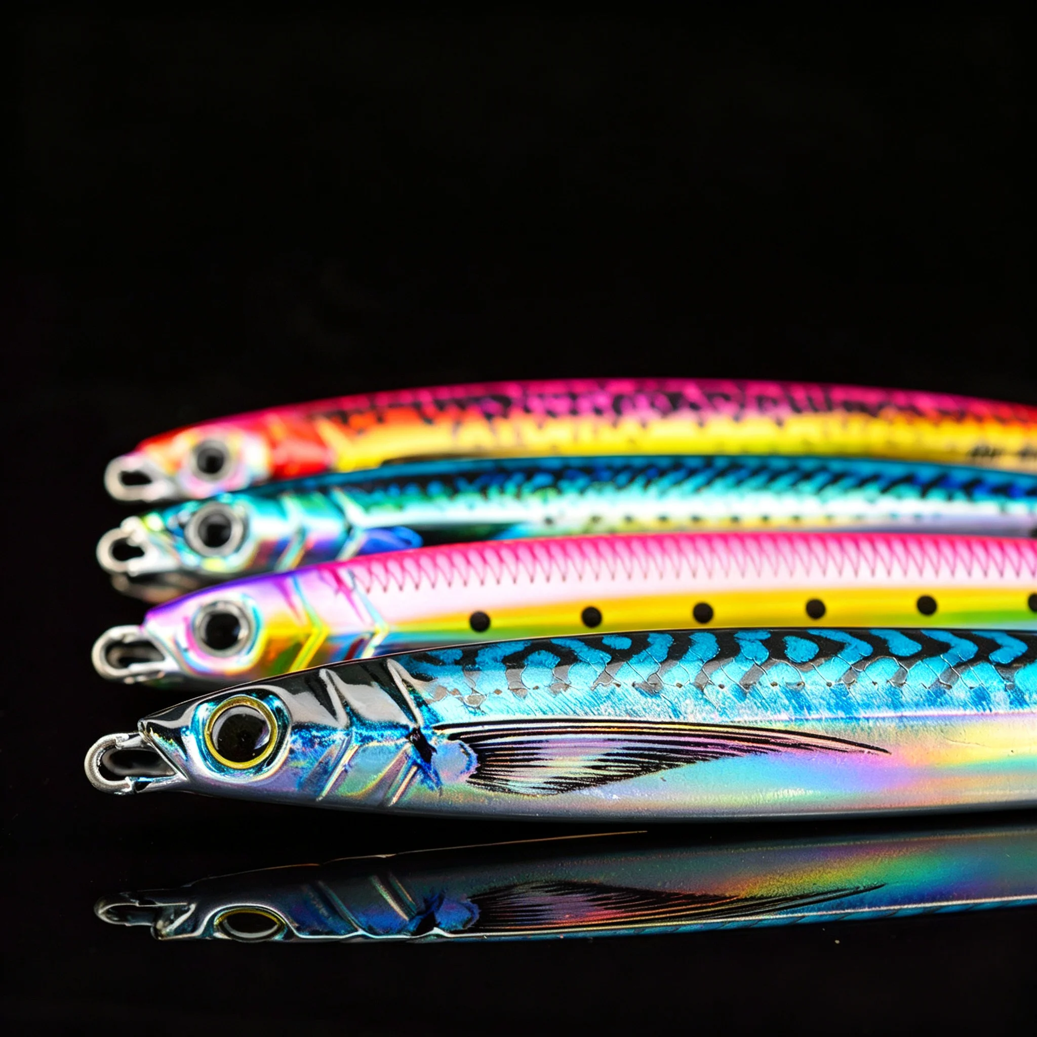 CHEERY 40g-100g Speed Jig Fishing Lure 3D Printed Realistic Metal ABS Pencil Lure - view 13