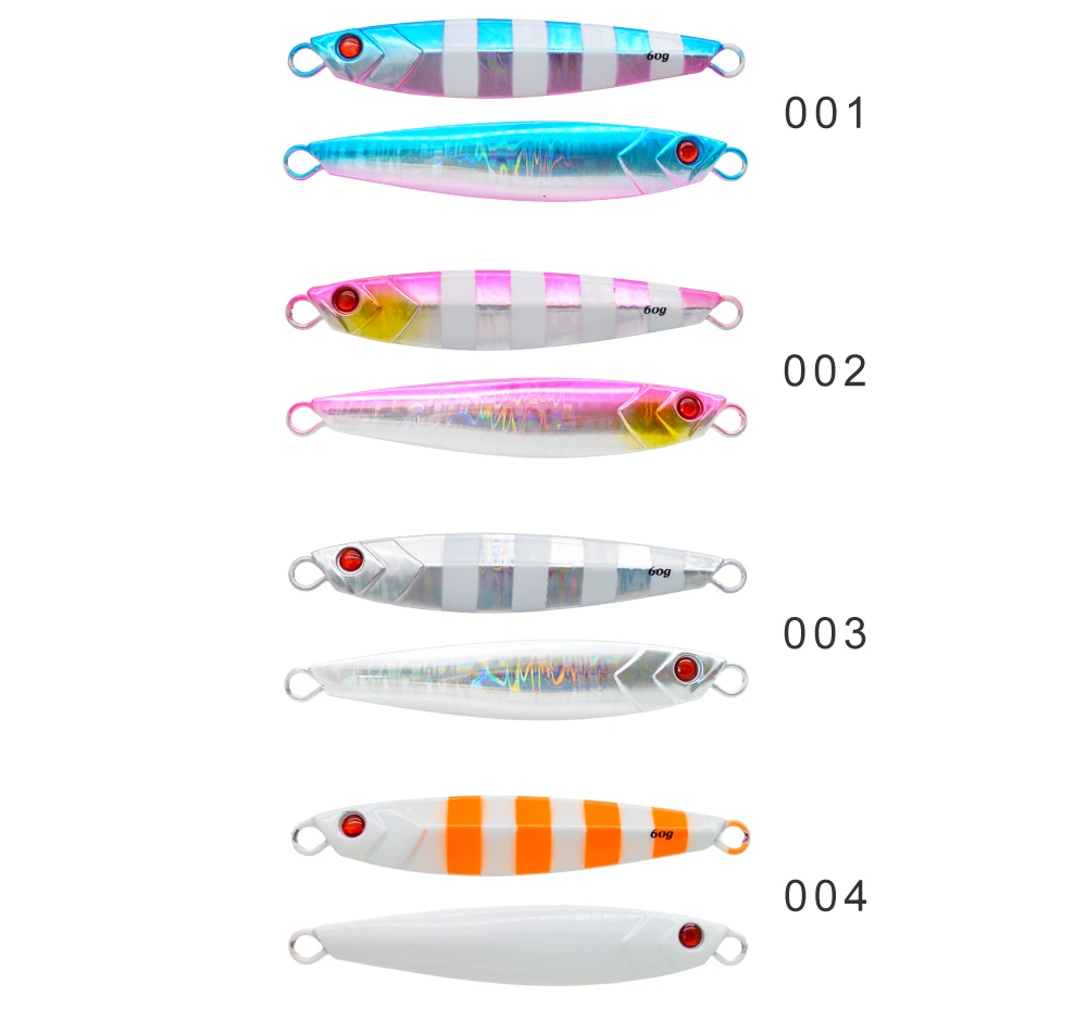 Saltwater Casting Jigs Lures 30g 40g 60g 80g Glow Jigging Pesca ABS Pencil Lure - detail 8