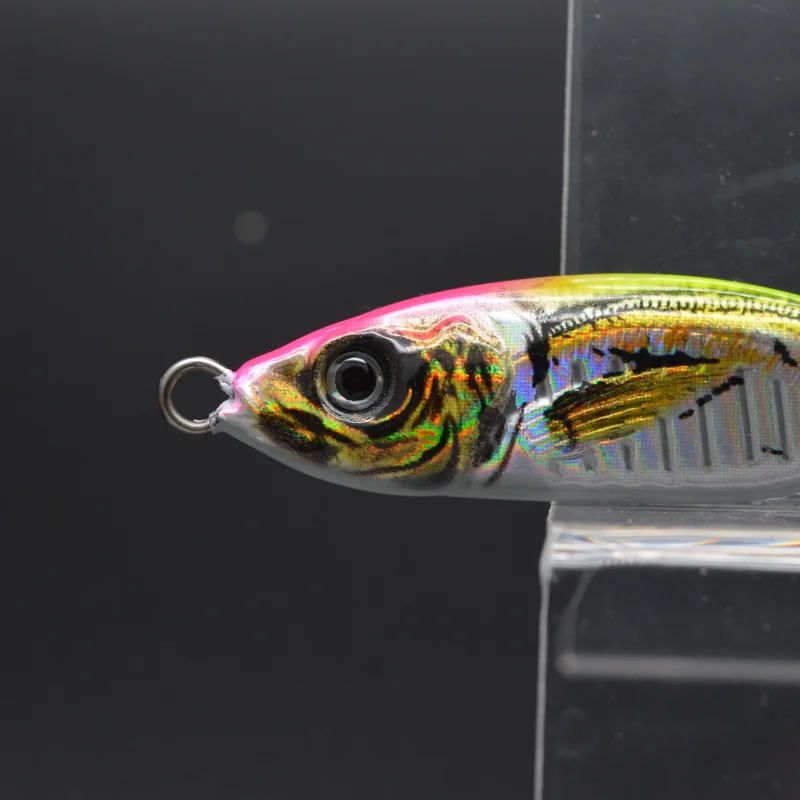 10g15g20g30g40g60g80g100g 3D Printed Fishing Jigs Little Slow Jig ABS Pencil Lure - view 11