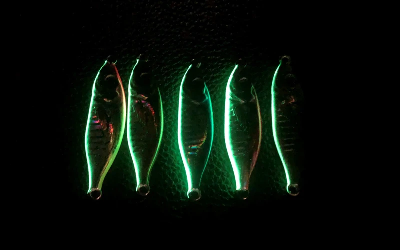 10g15g20g30g40g60g80g100g 3D Printed Fishing Jigs Little Slow Jig ABS Pencil Lure - detail 4