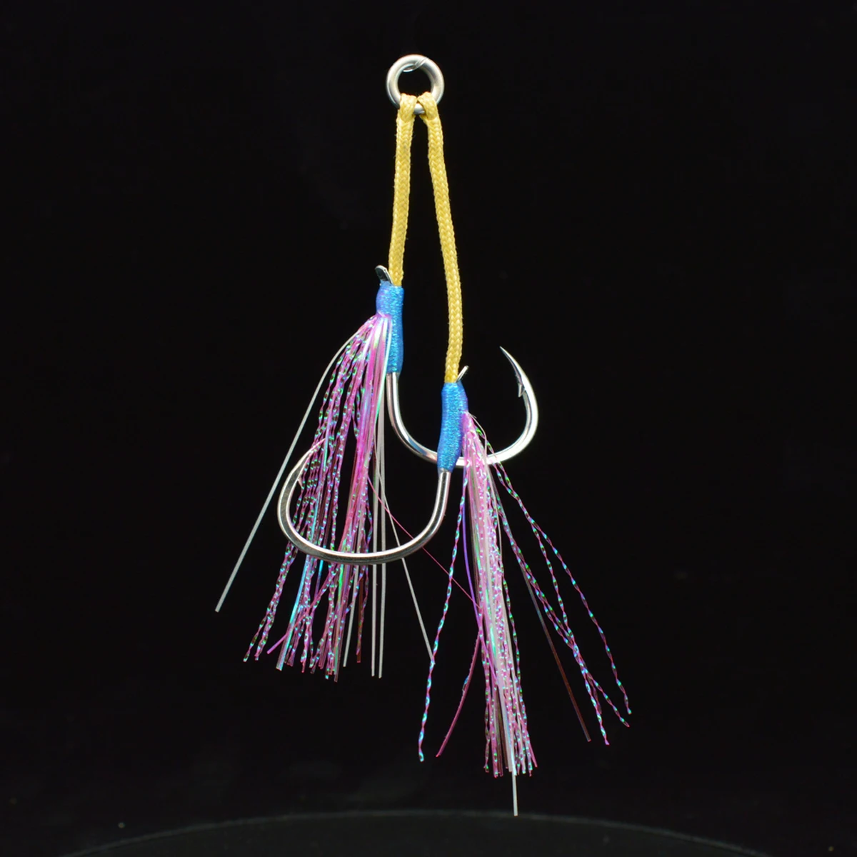 AIH03-Double Assist Jigging Hooks, high Quality Carbon Steel Sea