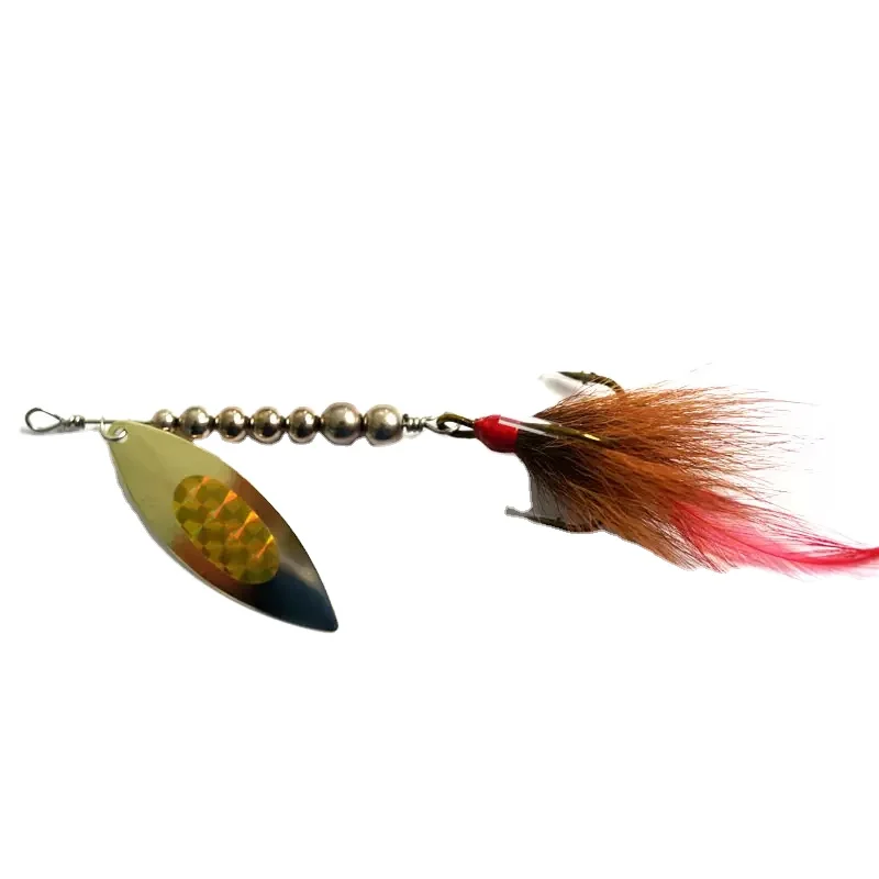 21g Willow Blades Metal Lure Top Freshwater Rotating Bass Trout ABS Pencil Lure - view 17