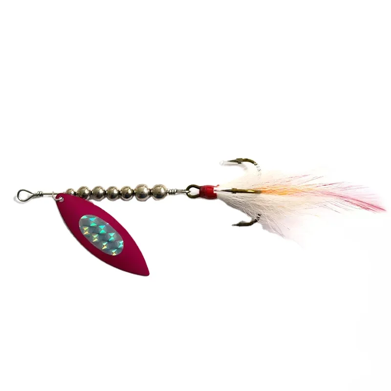 21g Willow Blades Metal Lure Top Freshwater Rotating Bass Trout ABS Pencil Lure - view 2