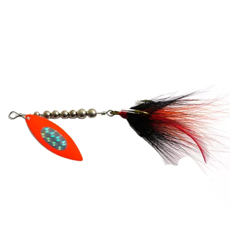 21g Willow Blades Metal Lure Top Freshwater Rotating Bass Trout ABS Pencil Lure - view 4
