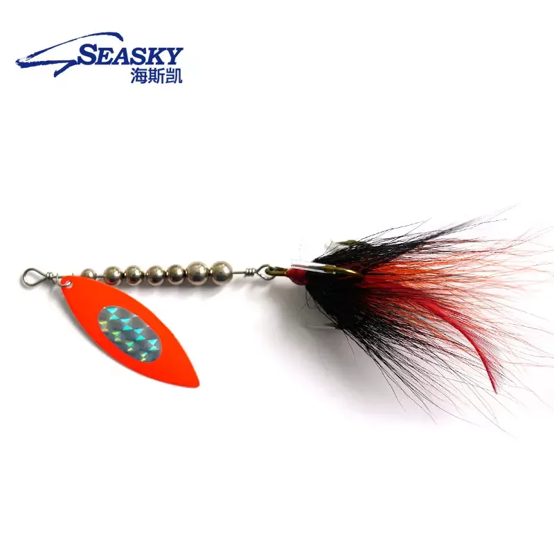 21g Willow Blades Metal Lure Top Freshwater Rotating Bass Trout ABS Pencil Lure - view 6