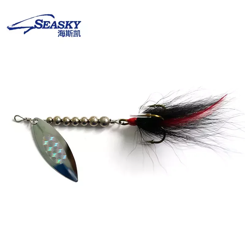 21g Willow Blades Metal Lure Top Freshwater Rotating Bass Trout ABS Pencil Lure - view 9