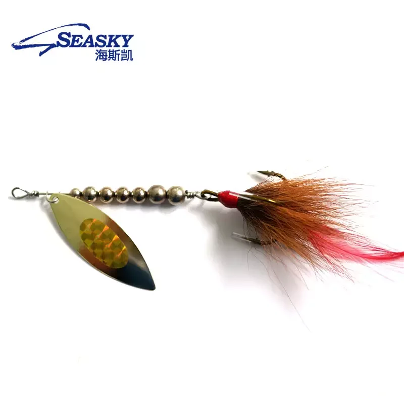 21g Willow Blades Metal Lure Top Freshwater Rotating Bass Trout ABS Pencil Lure - view 10