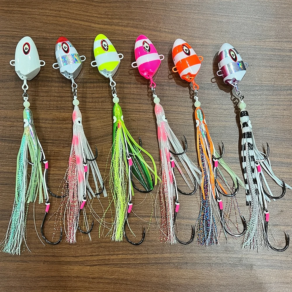 CHEERY 100g 150g 200g 250g 300g Saltwater Fishing Metal Jigging ABS Pencil Lure - view 2