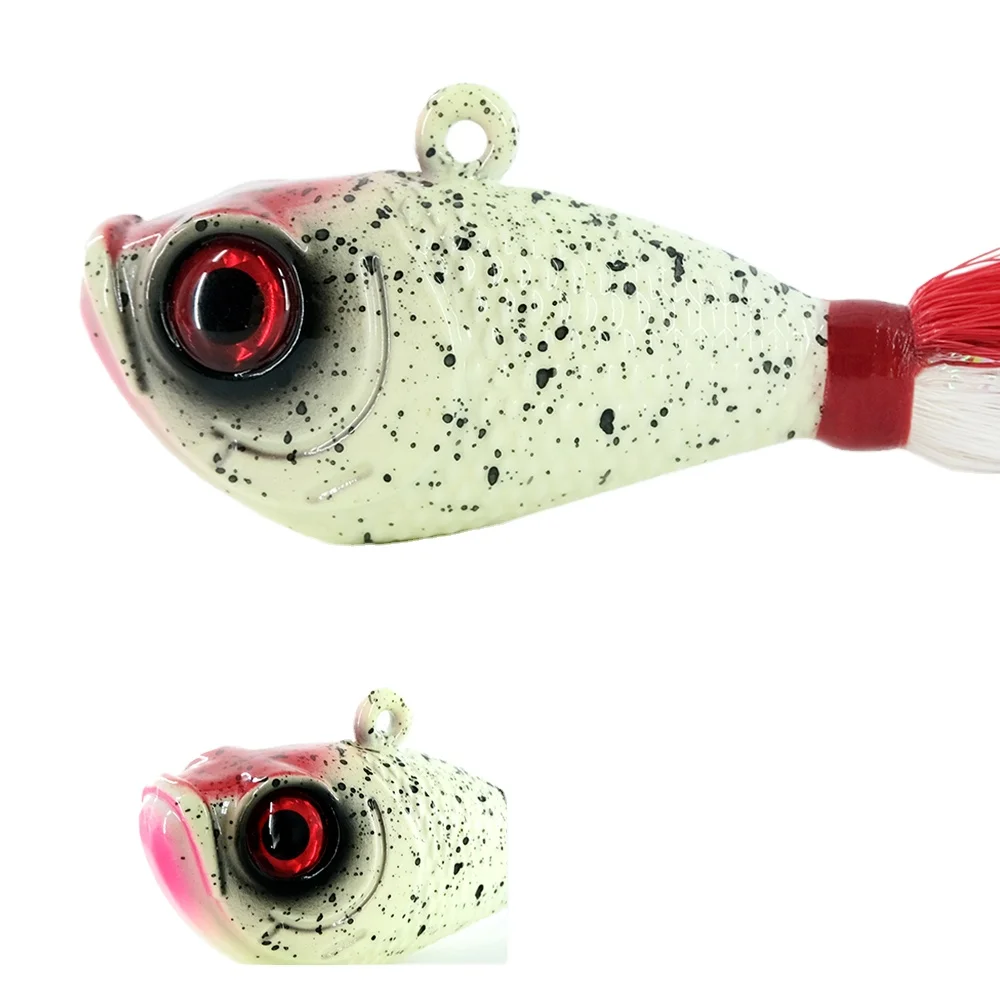 168g 6oz Heavy Metal Lure Jig Lead Head Real Feather Saltwater ABS Pencil Lure - view 7