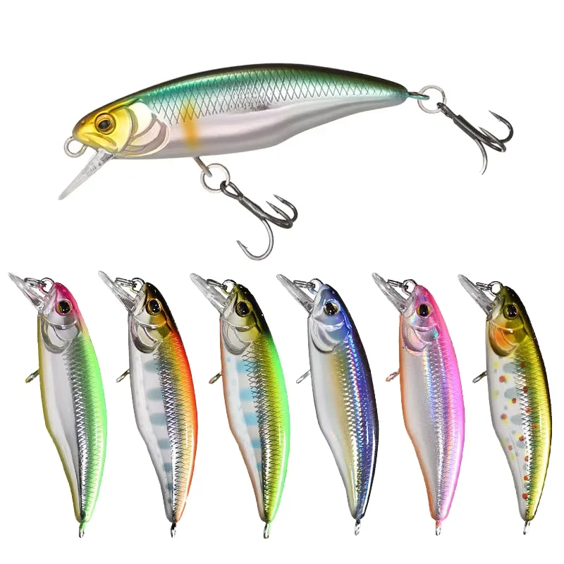 Japan Lure Minnow Crankbait 52mm 4.5g Isca Artificial Wobbler