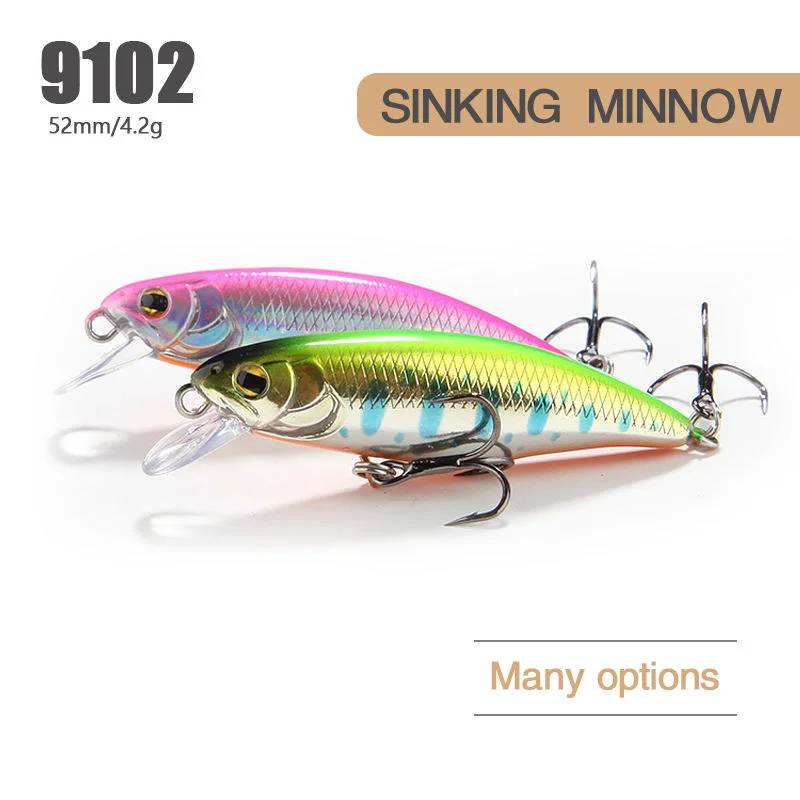 Japan Lure Minnow Crankbait 52mm 4.5g Isca Artificial Wobbler ABS Pencil Lure - view 3